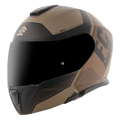 FC-Moto Novo Circuit Casco, nero-marrone, dimensione per uomo