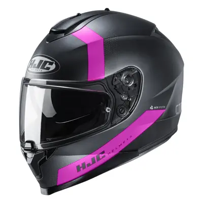 HJC C70 Eura Casco, nero-grigio, dimensione per uomo