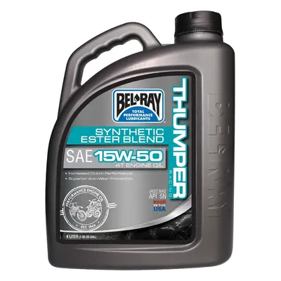 Bel-Ray Thumper Racing 15W-50 Olio motore litri