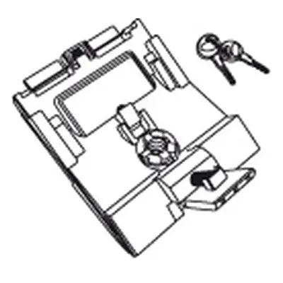 SHAD KIT MECCANISMO SERRATURA PER BAULETTO SH50