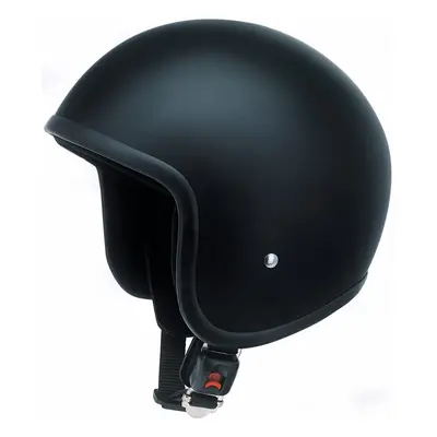 RB Casco jet nero opaco, nero, dimensione per uomo