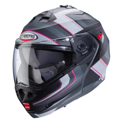 Caberg Duke X Tour Casco, grigio-rosa, dimensione per uomo