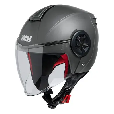 IXS 1.0 Casco Jet, grigio, dimensione per uomo