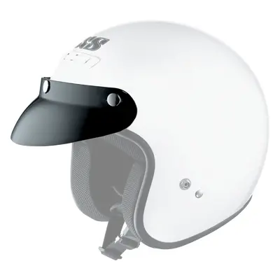 IXS Picco di casco jet visiera, nero per uomo