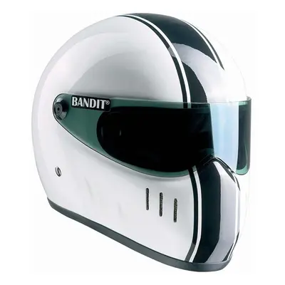 Bandit XXR Classic Casco da moto, nero-bianco, dimensione per uomo