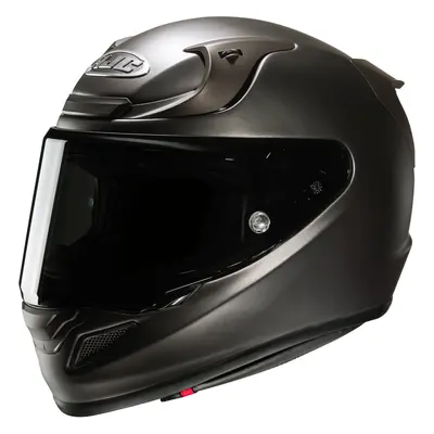 HJC RPHA 12 Solid Casco, argento, dimensione per uomo