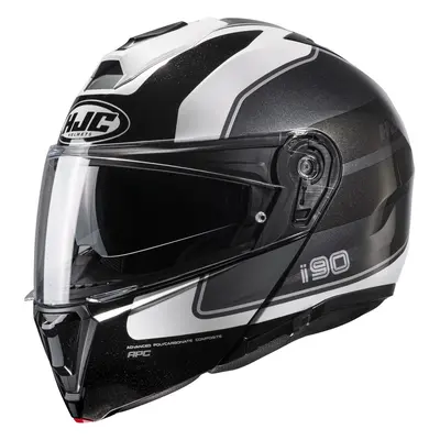 HJC i90 Wasco Casco, nero-bianco, dimensione per uomo