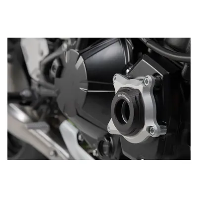 Protezione valigia SW-Motech Engine - Nero/Argento. Modelli Kawasaki Z900 (16-)., nero-argento