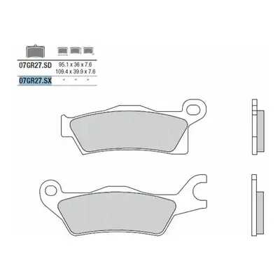 Brembo S.p.A. Pastiglie freno Off-Road metallo sinterizzato - 07GR27SX