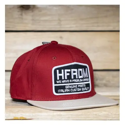 HolyFreedom HFRDM Snapback Berretto, nero-bianco-rosso per uomo