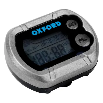 Oxford Deluxe Orologio digitale moto, nero per uomo