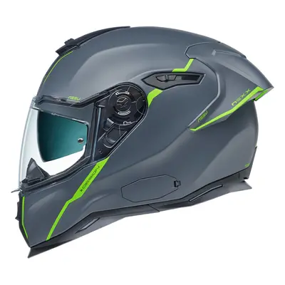 Nexx SX.100R Shortcut casco, grigio, dimensione per uomo