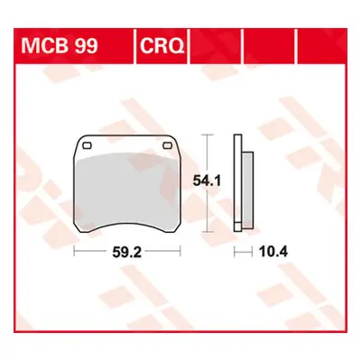 Set TRW Lucas Fastening con maniche, dischi ondulati