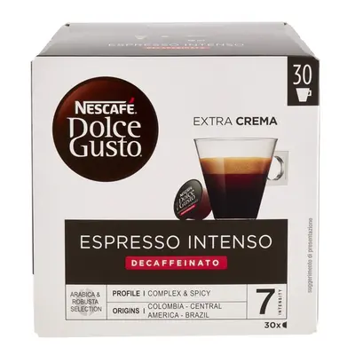 Nescafé Dolce Gusto Caffè Espresso Intenso Decaffeinato 30 Capsule