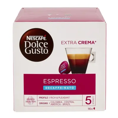 Nescafé Dolce Gusto Caffè Espresso Decaffeinato 16 Capsule