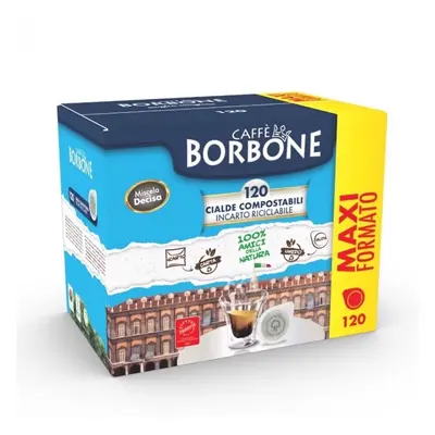 Caffè Borbone Cialda Miscela Decisa - confezione da 120 pezzi