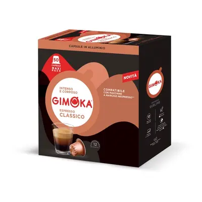 Gimoka Caffè Capsule per Nespresso Espresso Classico 50 pz