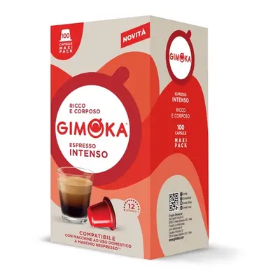 Gimoka Caffè Capsule per Lavazza Espresso Intenso 100 pz