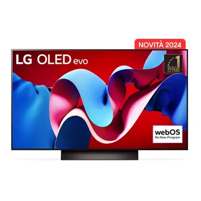 LG OLED evo C4 48'' Serie OLED48C44LA, 4K, 4 HDMI, Dolby Vision, SMART TV 2024