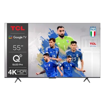 TCL C65 Series Serie C6 Smart TV QLED 4K 55" 55C655, audio Onkyo con subwoofer, Dolby Vision - A