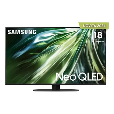 Samsung TV Neo QLED 4K 43" QE43QN90DATXZT Smart TV Wi-Fi Titan Black 2024, Processore NQ4 AI GEN