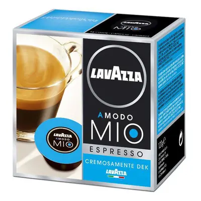 Lavazza Cremosamente dek 16 pz Capsule originali caffè per macchine da caffe Lavazza a Modo Mio