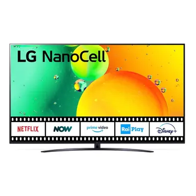 LG NanoCell 75'' Serie NANO76 75NANO766QA 4K Smart TV NOVITÀ 2022