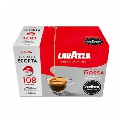 Lavazza A Modo Mio Qualità Rossa, 108 Capsule