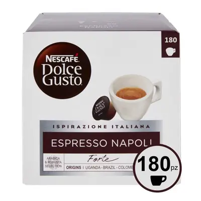 180 Capsule Nescafé Dolce Gusto Caffè Espresso Napoli