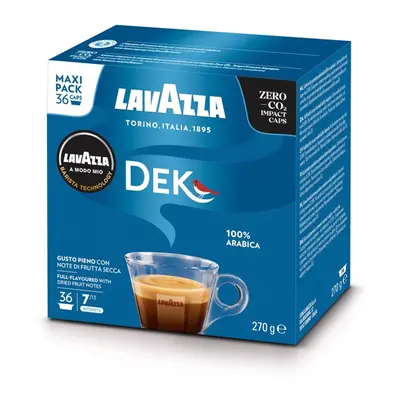 Lavazza A Modo Mio Dek Cremoso, 36 Capsule