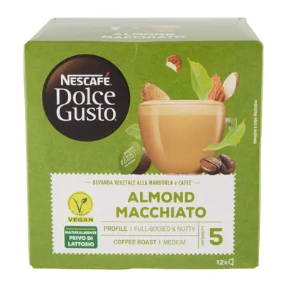 Nescafé Dolce Gusto Bevanda Vegetale Mandorla e Caffè 12 Capsule