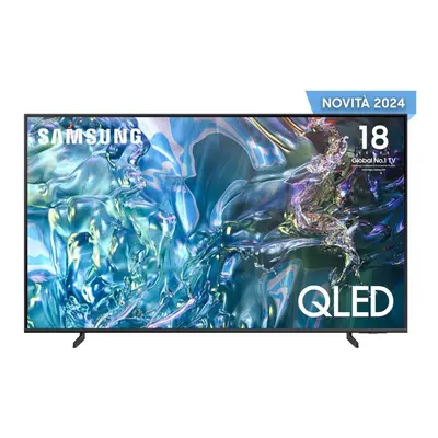 Samsung Q60D TV QLED 4K 65” QE65Q60DAUXZT Smart TV Wi-Fi Titan Gray 2024, Quantum Processor Lite