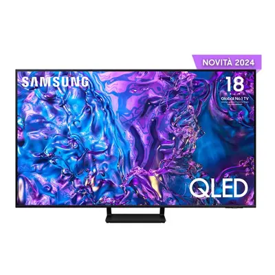 Samsung Q70D TV QLED 4K 75” QE75Q70DATXZT Smart TV Wi-Fi Black 2024, Quantum Processor 4K, 4K AI