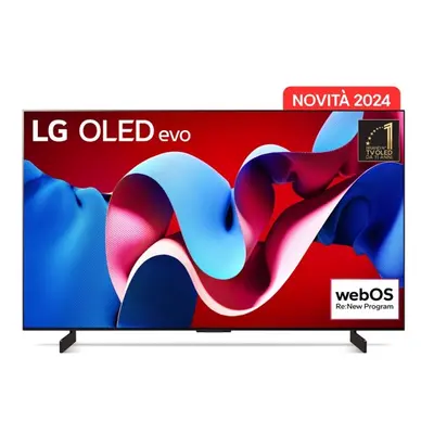 LG OLED evo C4 42'' Serie OLED42C44LA, 4K, 4 HDMI, Dolby Vision, SMART TV 2024