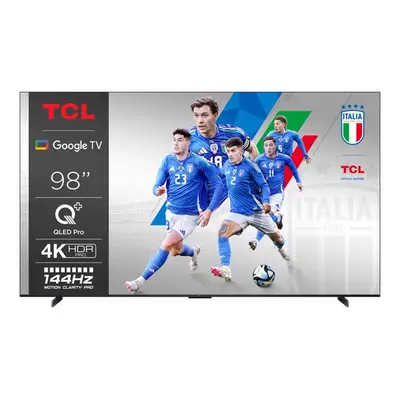 TCL C65 Series Serie C6 Smart TV QLED 4K 98" 98C655, 144Hz, audio Onkyo con subwoofer, Google TV