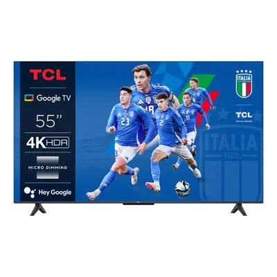 TCL P655 Series Serie P6 Smart TV Ultra HD 4K 55" 55P655, Dolby Audio, Controlli vocali, Google 