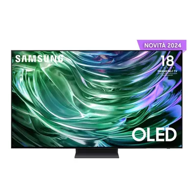 Samsung TV OLED 4K 55” QE55S90DAEXZT Smart TV Wi-Fi Graphite Black 2024, Processore NQ4 AI GEN2,