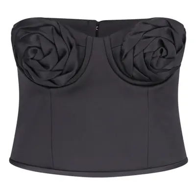 Marc Jacobs Crop Top "The Satin Rose Corsette"