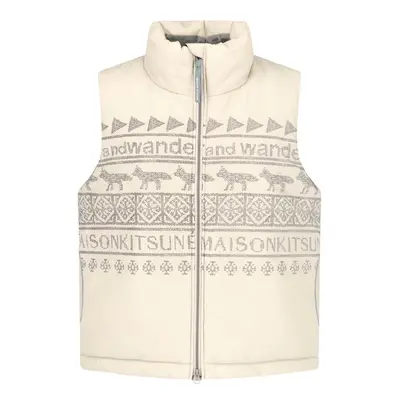 And Wander X Maison Kitsuné Gilet "Nordic Border"