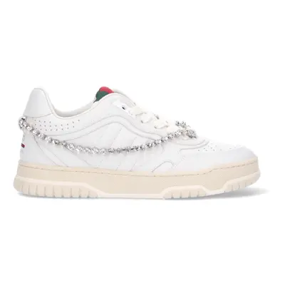 Gucci Sneakers Dettaglio Strass "Re-Web"