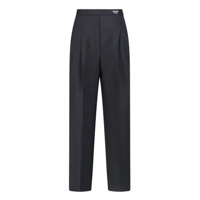 Prada Pantaloni Sartoriali Logo