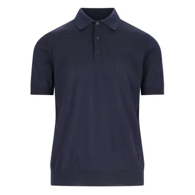 Fendi Polo In Maglia Logo