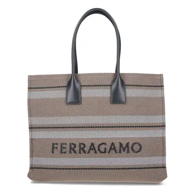 Ferragamo Borsa Tote Logo