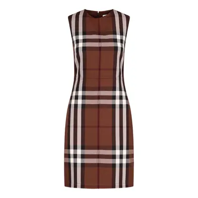 Burberry Vestito Motivo Tartan