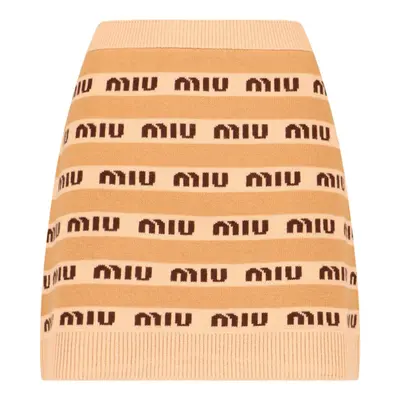 Miu miu Gonna Mini Logo