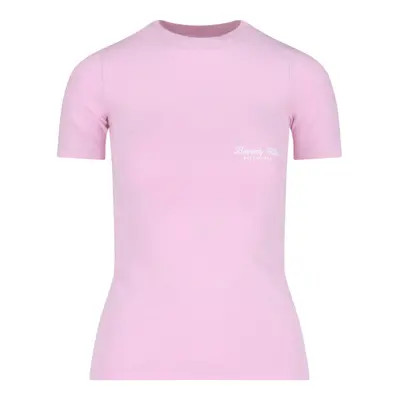 Balenciaga T-Shirt In Jersey Stretch "Beverly Hills"