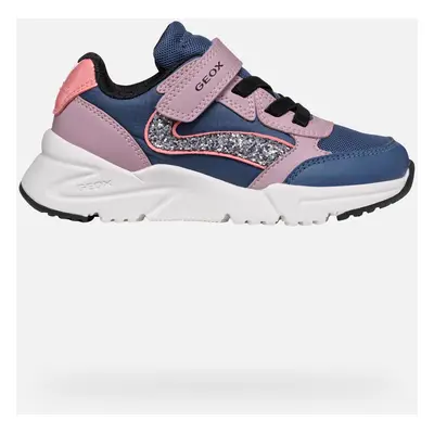 GEOX Scarpe Loftus Bambina Avio/rosa Scuro