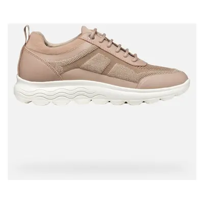 GEOX Scarpe Spherica Donna Beige Rosato