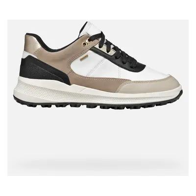 GEOX Scarpe Pg1x Abx Donna Bianco/beige Chiaro