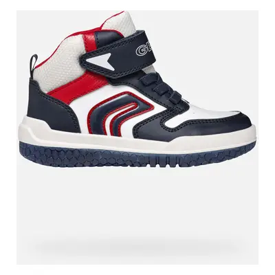 GEOX Scarpe Buzzerlight Bambino Blu Navy/bianco